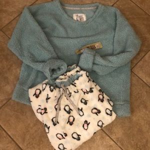 Winter cozy pajamas in extra large